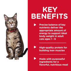 Hill's Science Diet Adulto Gato Pavo Hecho en EE.UU.: ingredientes confiables para tu gato