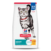Hill's Science Diet Gato adulto interior, bolsa de 3-5 lb, energía diaria.