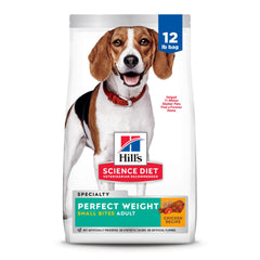 Hill's Science Diet Adulto Peso Perfecto, croquetas pequeñas con pollo y arroz, para control de peso