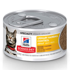 Hill's Science Diet para gatos adultos: control urinario y reducción de bolas de pelo en lata