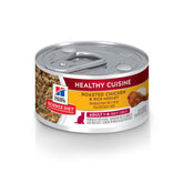 Hill's Science Diet gatos adultos: lata pollo-arroz-salsa para sabor y nutrición diaria