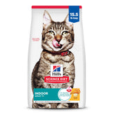 Hill's Science Diet Indoor7+ croquetas de pollo para gatos de interiores.