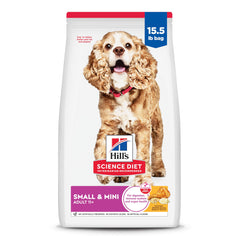 Hill's Science Diet Senior 11+ para perro pequeño, croquetas en bolsa 15-lb con beneficio para salud cardiaca.