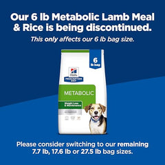 Hill's Metabolic kibble en tazón, textura apetecible para motivar la comida.