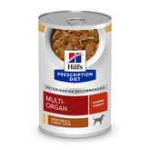 Hill's Prescription Diet Multi-Organ estofado de pavo con verduras en lata para perro