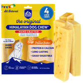 Himalayan Dog Chew Yak Cheese con mantequilla de cacahuate, snack proteico para perros.