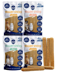 Himalayan Dog Chew Yogurt Sticks con sabores mezclados, snack nutritivo para perros de todas las edades