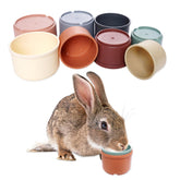 Conjunto de tazas apilables Hmxpls para conejos, estimula resolución de problemas.