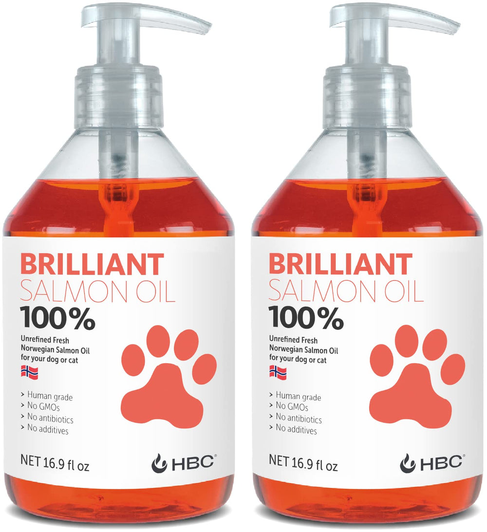 Hofseth BioCare Aceite salmón en botella para perros y gatos, brillo suave del pelaje.