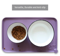 Hoki Found diseño antideslizante mantiene los cuencos en su sitio durante la comida.