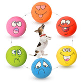 HOLYSTEED pelotas de látex con sonido para perros pequeños, ideal para juego y entrenamiento.