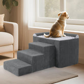 HOMBYS cama-ventana para perros en espuma ortopédica, descanso cómodo y apoyo para articulaciones.