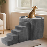 HOMBYS percha de ventana con espuma estable y marco de metal para perros.