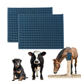 homcare caballo rasca post dos paquetes con masaje suave para pelaje