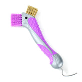 Homcare pala casco dual brush para limpieza precisa de cascos.