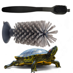 Homedy Crafts cepillo caparazón tortuga con succión para limpieza estable en el tanque