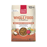 The Honest Kitchen Clusters de res con avena en bolsa: nutrición completa para perros activos.
