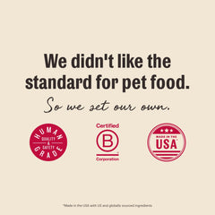 The Honest Kitchen formulado por veterinarios para piel y pelaje.