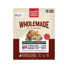 The Honest Kitchen Wholemade deshidratada en bolsa de 10 lb lista para servir, alta calidad