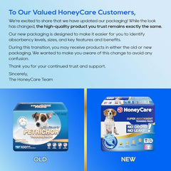 Honey Care nucleo absorbente transforma orina en gel y retiene hasta 3 tazas