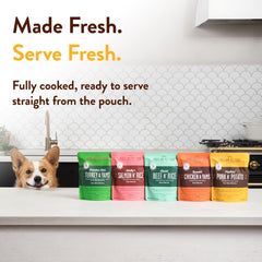 Hopkin's Pork N’ Potato, lista de ingredientes: 11 o menos para claridad.