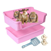 HoppScotch.bun Bumbox Deluxe: vista general de la caja para conejos, ideal para entrenamiento.