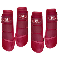 Horntack botas splint caballo frontal: protección de tendones para entrenamiento.
