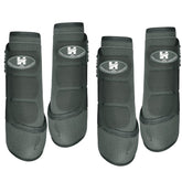 Horntack botas protectoras para tendones, protección y absorción de impactos en caballos.