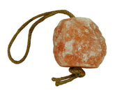 Horsemen's Pride bloque sal del Himalaya con cuerda para caballos, ideal para reponer electrolitos.