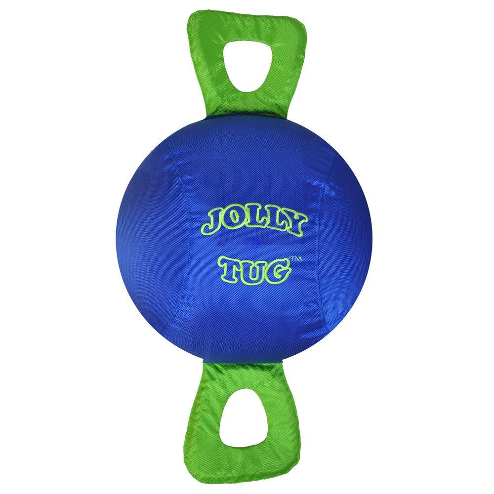 Jolly Tug de Horsemen's Pride con cubierta Cordura azul, ideal para juego y ejercicio