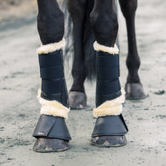 HORZE botas con imitación cuero sintético para durabilidad
