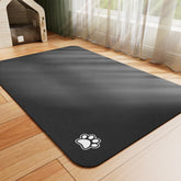 HotLive tapis-nourriture-chien-absorbant: capte les gouttes et évite les taches sur le sol.