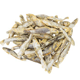 Hotspot Pets pececillos liofilizados en bolsa de 1 libra, premio crujiente y natural.