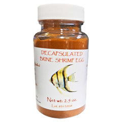Brine Shrimp Direct: huevos decapsulados en frasco-2-5oz, listos para alimentar crías.