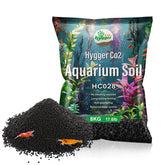 Hygger CO2 detalle del sustrato para plantas que favorece el enraizamiento.