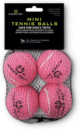 Hyper Pet mini tenis para perros; colores brillantes para localizar durante el juego.