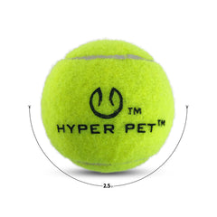 Hyper Pet pelotas-tenis-perro-naranja: fáciles de localizar en hojas y agua.