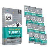 I AND LOVE AND YOU Feed Meow Tummy, atún en trozos, jugoso y proteico para gatos
