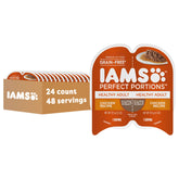 IAMS Perfect Portions, porciones dobles en bandeja, prácticas para comidas diarias de tu gato.