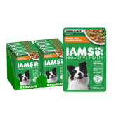 IAMS Proactive Health con pollo real para músculos fuertes y palatabilidad.