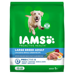 IAMS Proactive Health para razas grandes: croquetas crujientes que apoyan una nutricion equilibrada