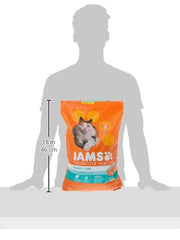 IAMS Proactive Health Hairball Care: fibra natural y prebióticos para digestión saludable.