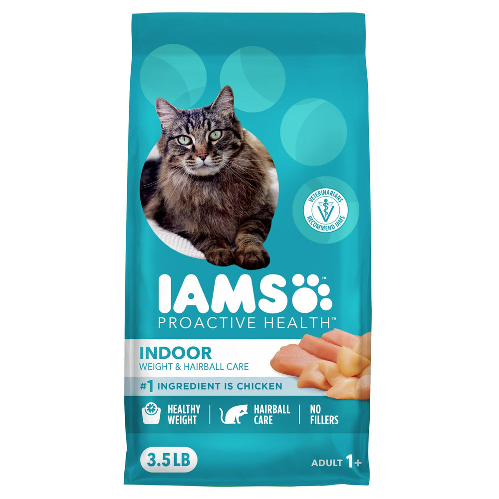 IAMS Proactive Health para gatos de interior, bolsa de croquetas para salud general