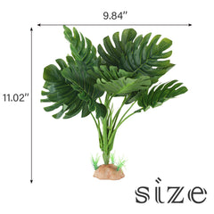 IBWell Reptile Plants hojas Monstera, aportan color y sombreado natural