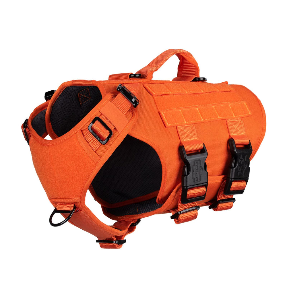 Arnés ICEFANG GN3 con clip frontal para paseos con control suave y sin tirones.