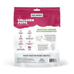 Icelandic+ Collagen Puffs: res colágeno y kelp deshidratado para sabor intenso
