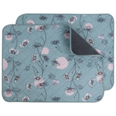 IEUUMLER tapete lavable para perros con diseño Daisy verde, ideal para 24x18 pulgadas