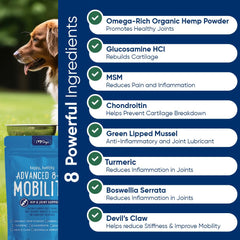 iheartdogs etiqueta del producto con información clara de ingredientes.