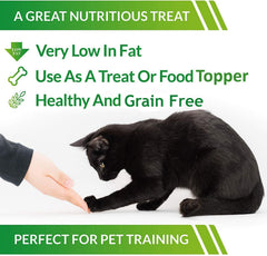 Life Essentials By Cat-Man-Doo - Snacks de Pollo Liofilizado para Perros y Gatos, 56 g