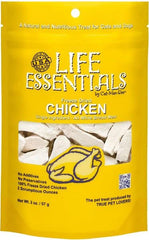 Life Essentials By Cat-Man-Doo - Snacks de Pollo Liofilizado para Perros y Gatos, 56 g